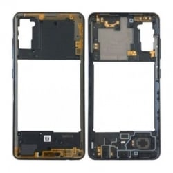 Chassis intermédiaire pour Samsung Galaxy A41 - Noir photo 0