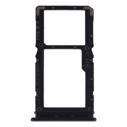 Rack SIM et SD pour Xiaomi Redmi Note 7 - Noir photo 0