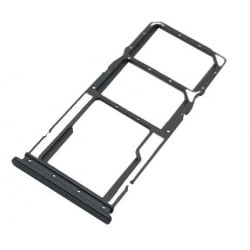 Rack double SIM et SD pour Xiaomi Redmi 8A - Noir photo 0