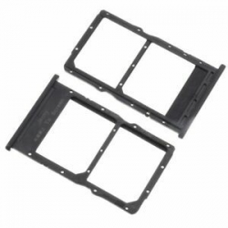 Rack SIM et SD pour Huawei P40 Lite - Noir photo 0