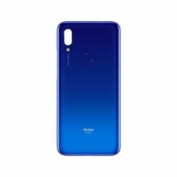 Vitre arrière d'origine pour Xiaomi Redmi 7 - Bleu photo 0