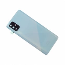 Vitre arrière originale d'occasion pour Samsung Galaxy A51 - Blanc Prismatique photo 0