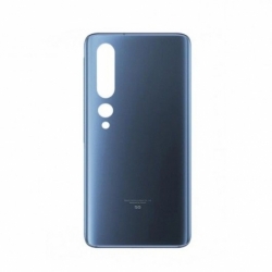 Vitre arrière originale d'occasion pour Xiaomi Mi 10 5G / Mi 10 Pro 5G - Gris photo 0