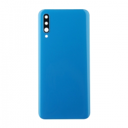 Vitre arrière compatible Samsung Galaxy A50 Bleu photo 1