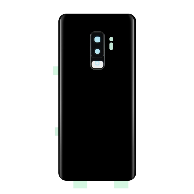 Vitre arrière compatible Samsung Galaxy S9+ Noir photo 1