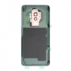 Vitre arrière compatible Samsung Galaxy S9+ Or photo 2