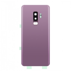 Vitre arrière compatible Samsung Galaxy S9+ Violet photo 1