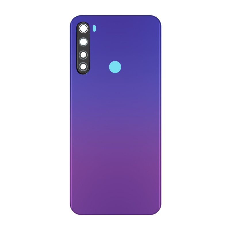 Vitre arrière compatible pour Xiaomi Redmi Note 8 Violet photo 01