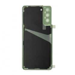 Vitre arrière compatible pour Samsung Galaxy S21+ Argent photo 2