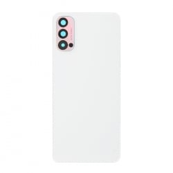 Vitre Arrière Compatible pour Oppo Reno4 Blanc photo 1