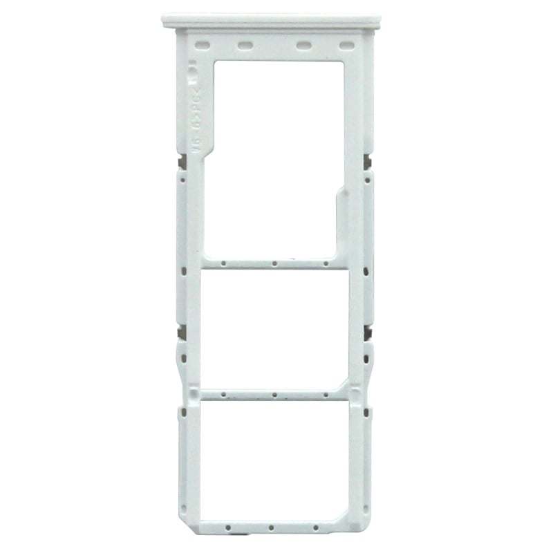 Rack double SIM pour Samsung Galaxy A12 (SM-A125F) Blanc_photo1