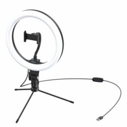 Support trépied pour smartphone avec lampe photo 3