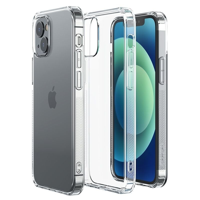 Coque transparente aspect miroir iPhone 13 photo 0