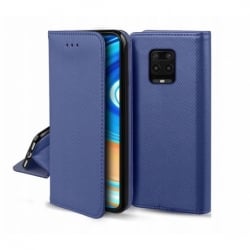 Housse portefeuille pour Galaxy A02S - Bleu marine photo 1