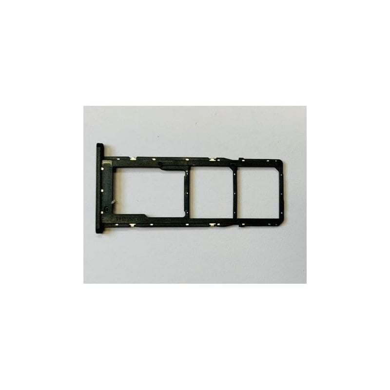 Rack carte Sim original pour Galaxy A02S - Noir photo 0