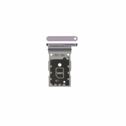 Rack carte Sim original pour Galaxy S21 FE - Violet photo 0