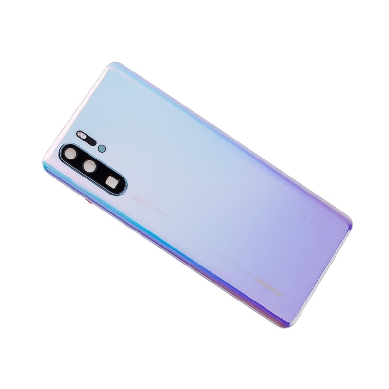 Vitre arrière originale d'occasion Huawei P30 Pro Blanc nacré photo 0