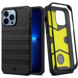 Coque Geo Armor 360 Noire Spigen pour iPhone 13 Pro Max photo1