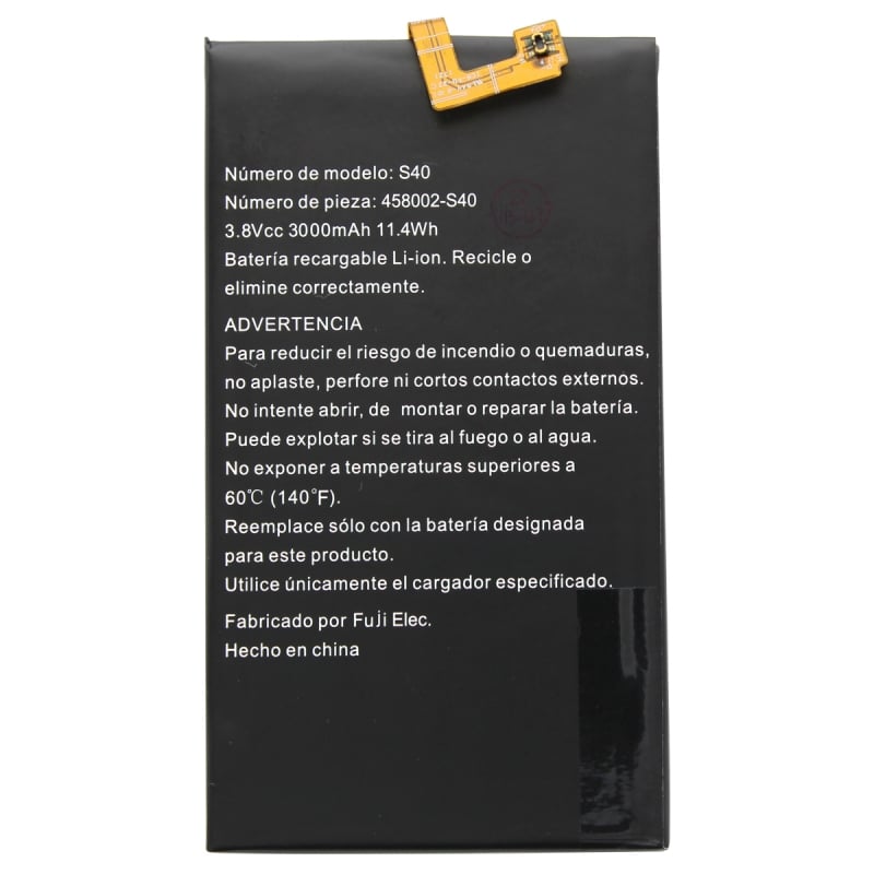 Batterie d'origine pour Caterpillar CAT S40_photo1