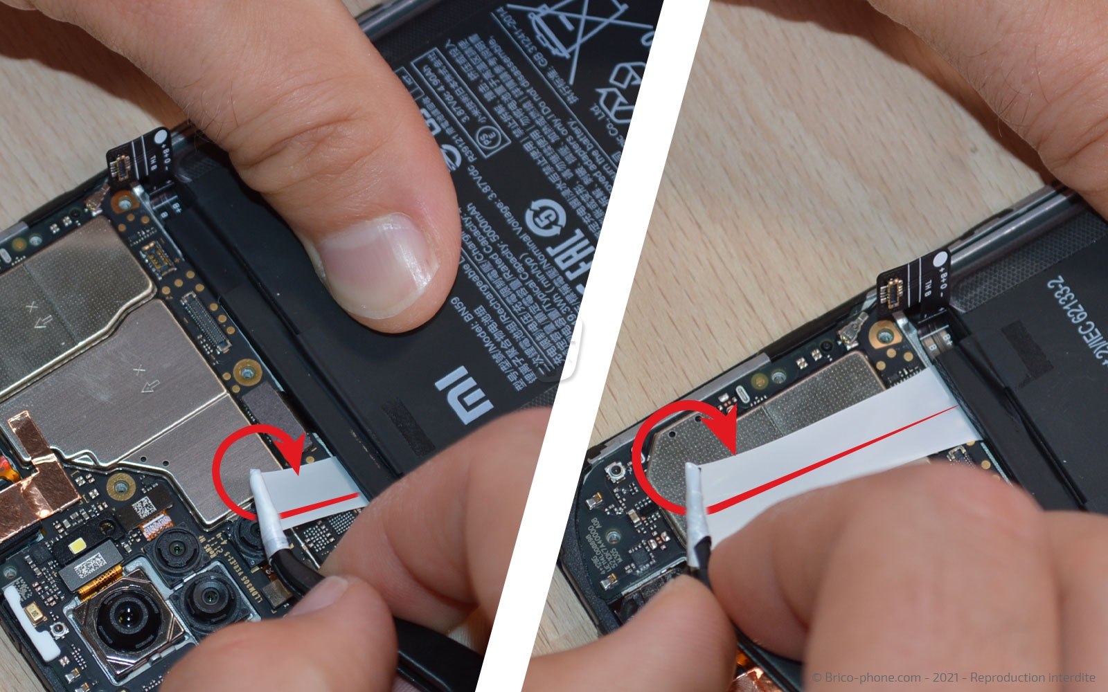 Changement du bloc écran sur Redmi Note 10 photo 2