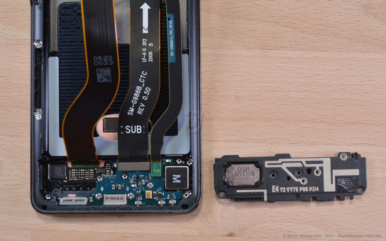 Démontage complet sur Galaxy S20 Plus photo 3