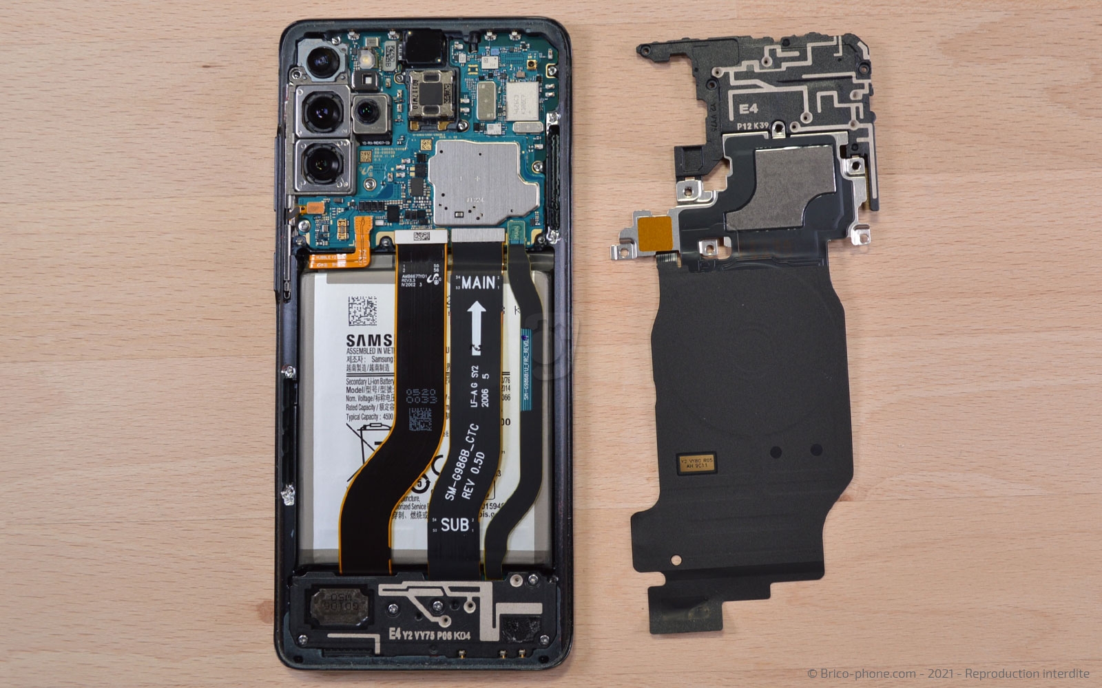 Démontage complet sur Galaxy S20 Plus photo 4