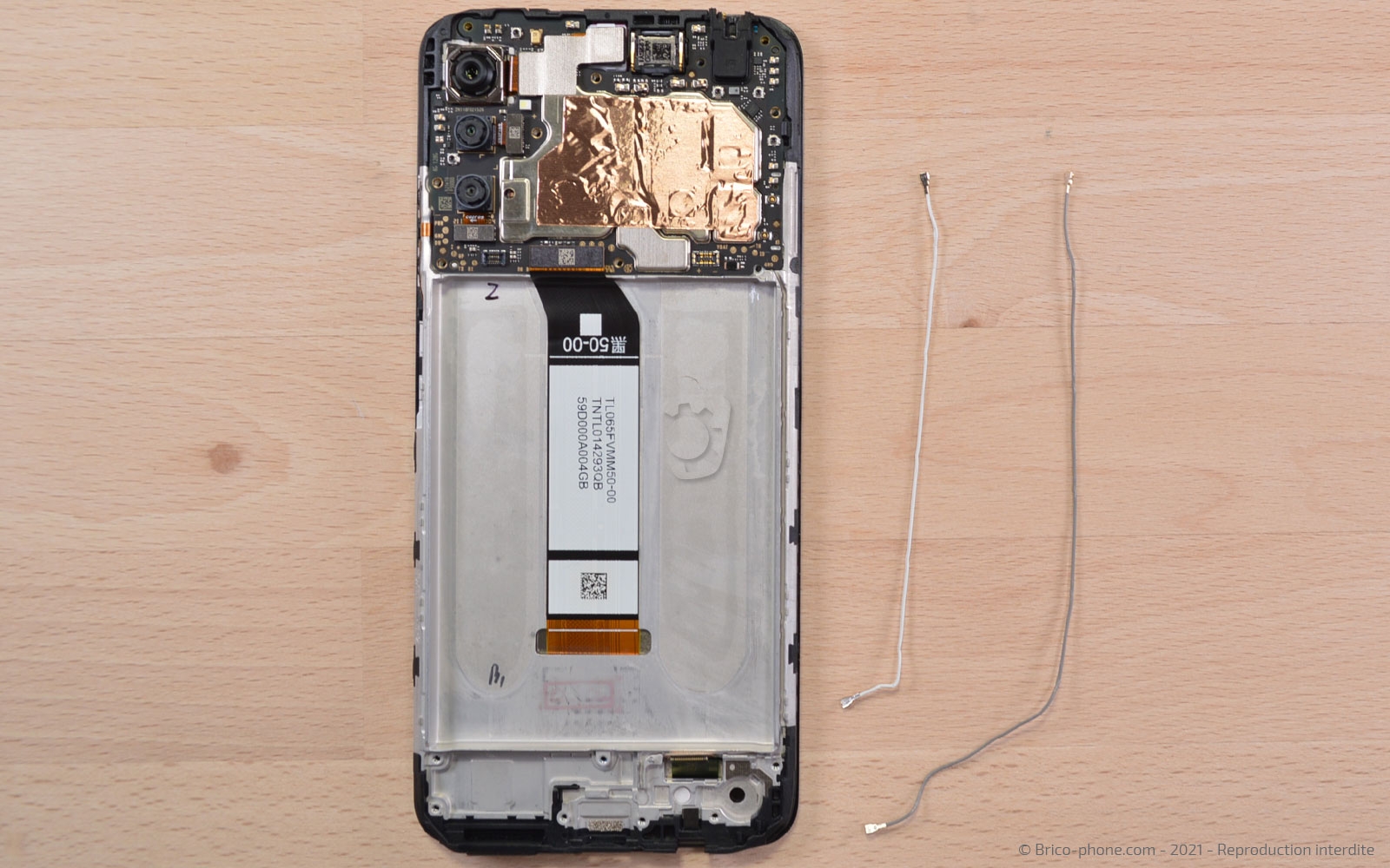 Changement du bloc écran sur Poco M3 Pro photo 3