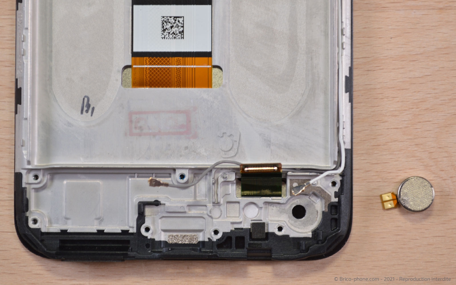 Changement du bloc écran sur Poco M3 Pro photo 3