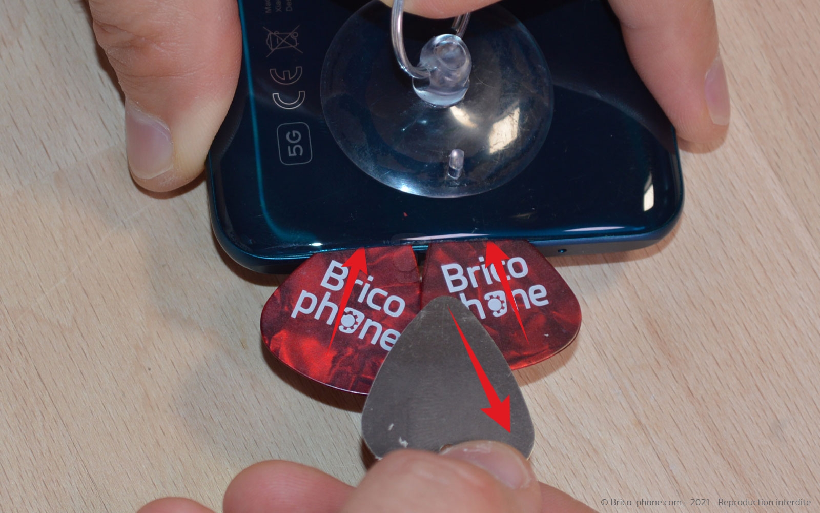 Changement de batterie sur Poco M3 Pro photo 1