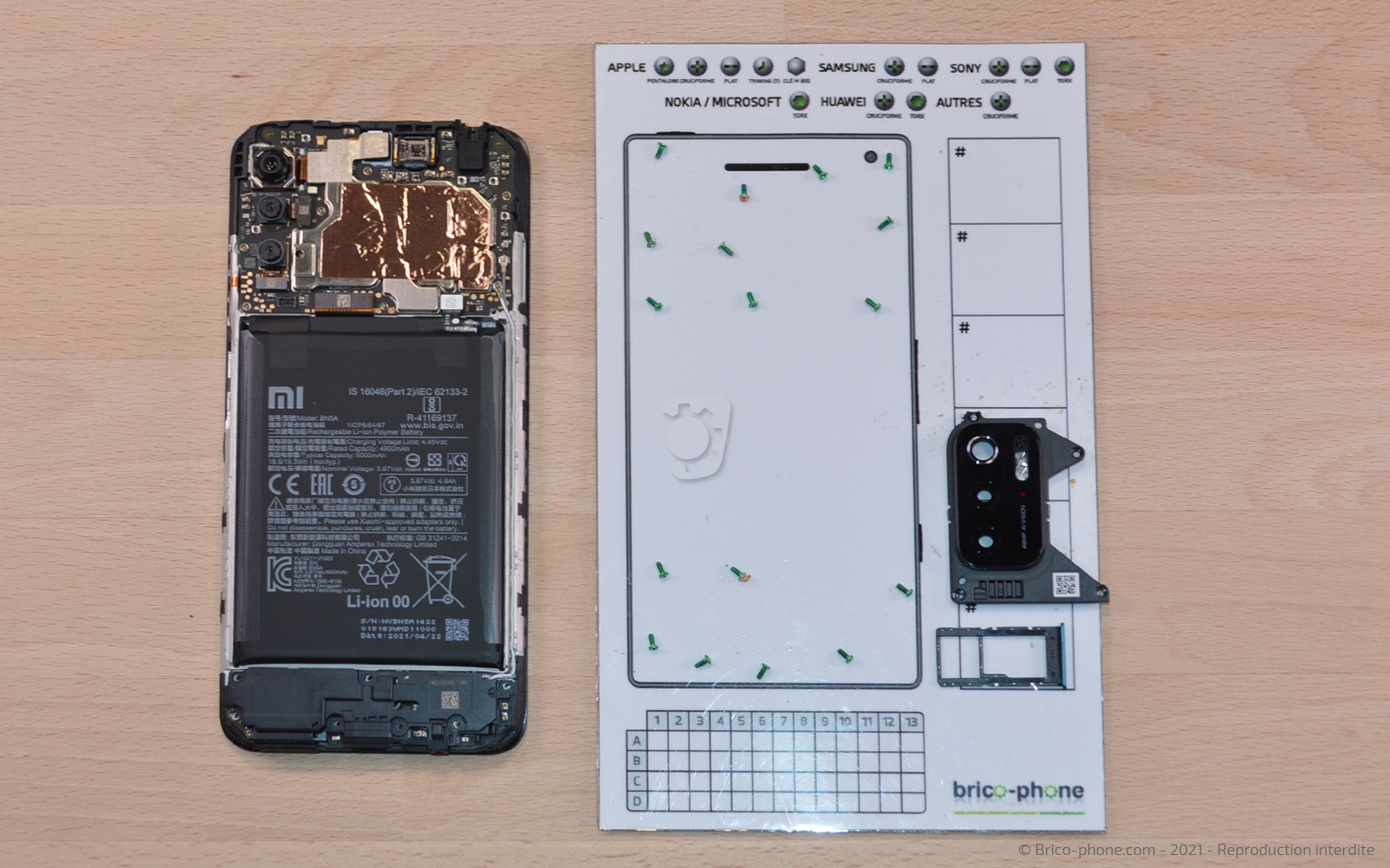 Changement du connecteur de charge sur Poco M3 Pro photo 2