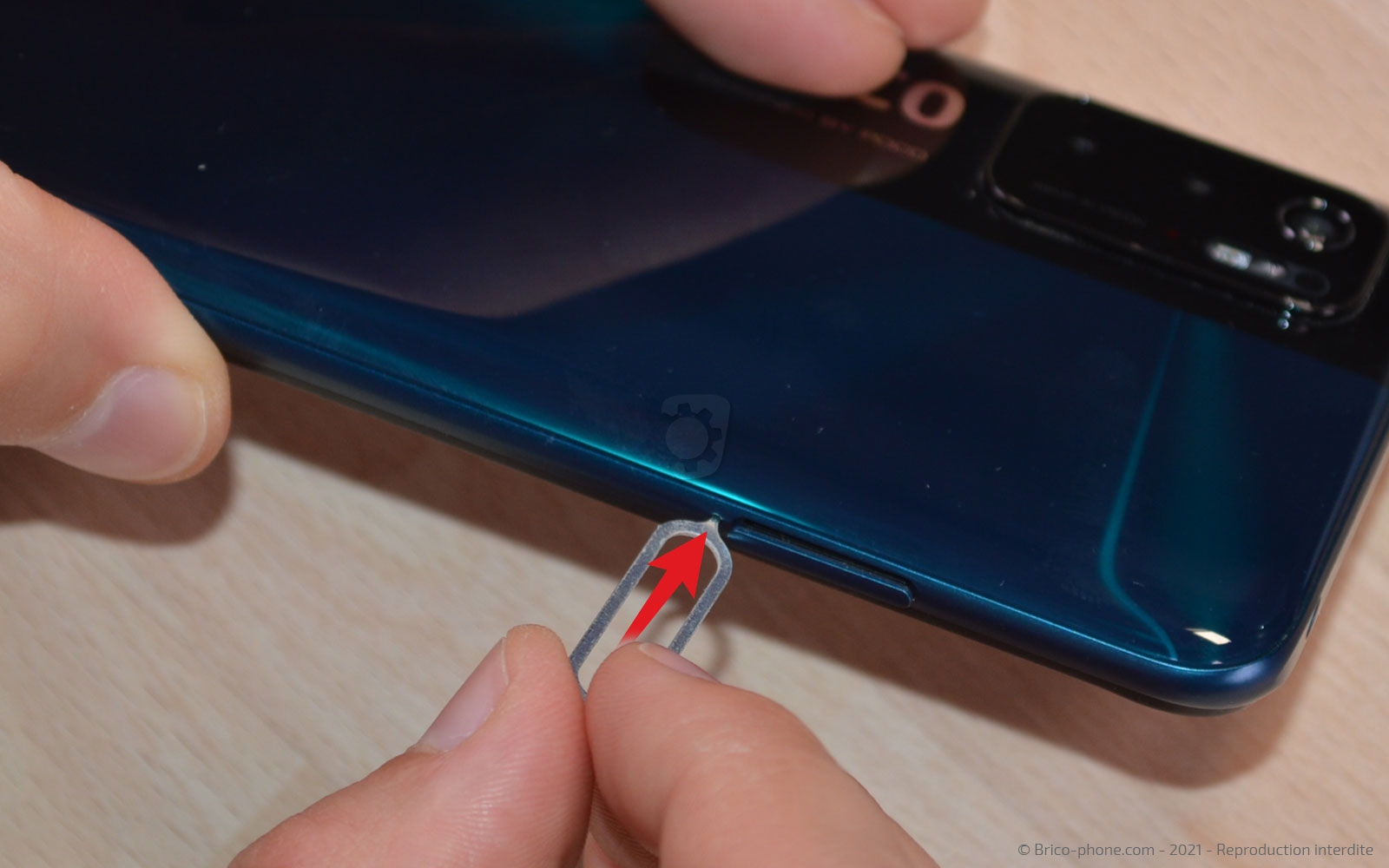 Changement du connecteur de charge sur Poco M3 Pro photo 3