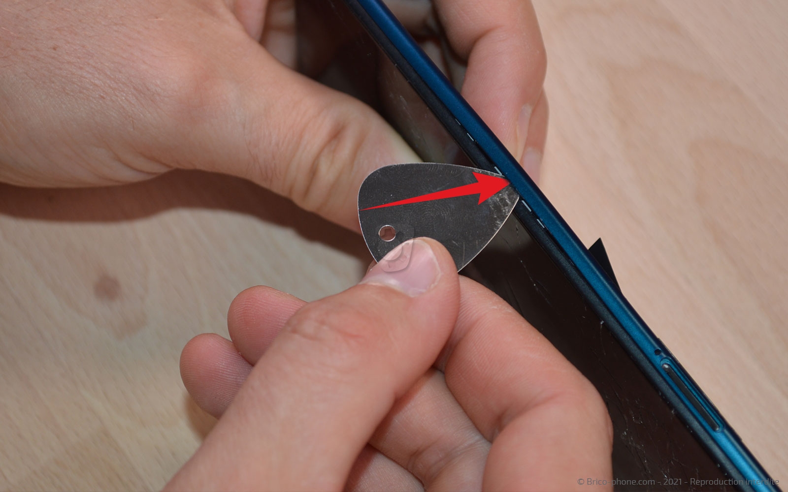 Changement du connecteur de charge sur Poco M3 Pro photo 2