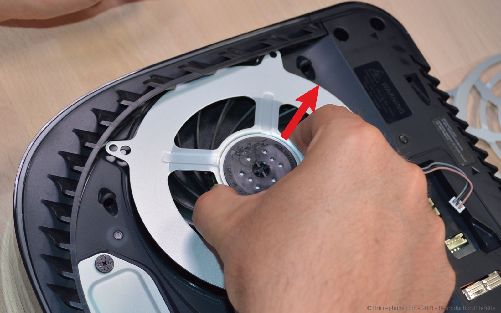 Changement du lecteur Blue-Ray sur Playstation 5 photo 3