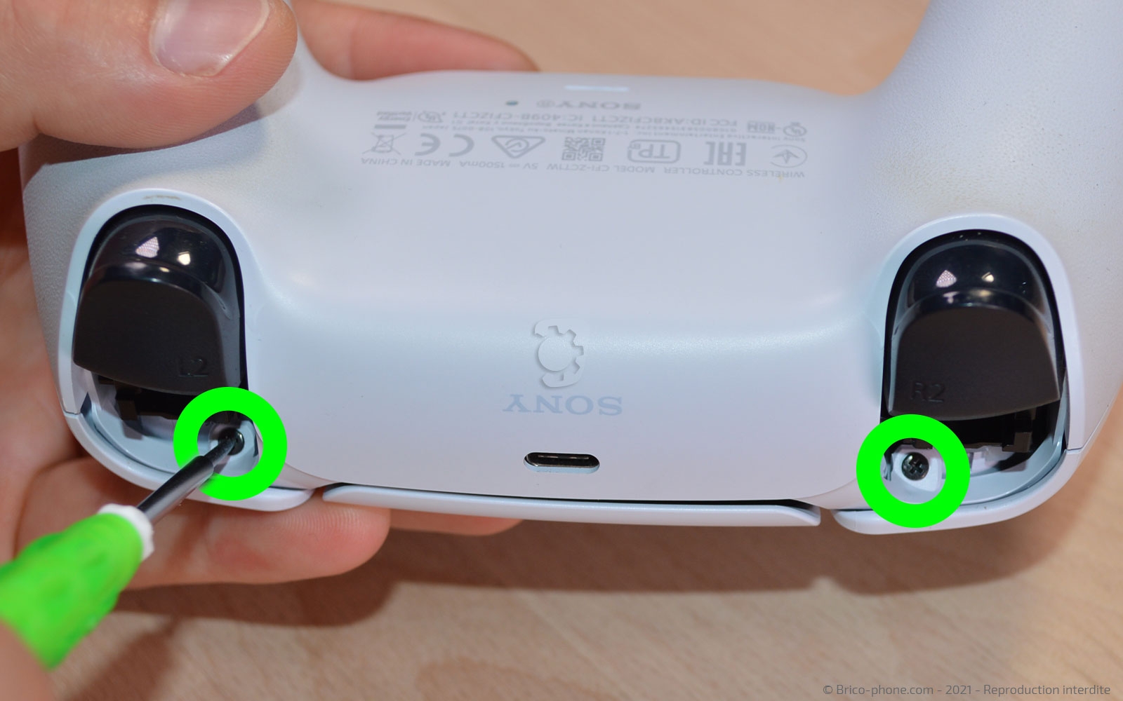 Changement des Joysticks de la manette sur Playstation 5 photo 2