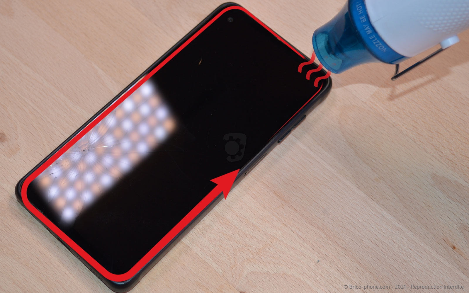 Démontage complet sur Galaxy Xcover Pro photo 2