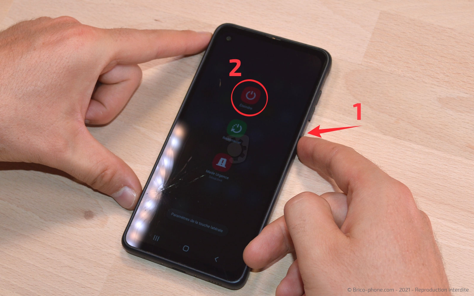 Changement de l'écran (vitre + LCD) sur Galaxy Xcover Pro photo 3