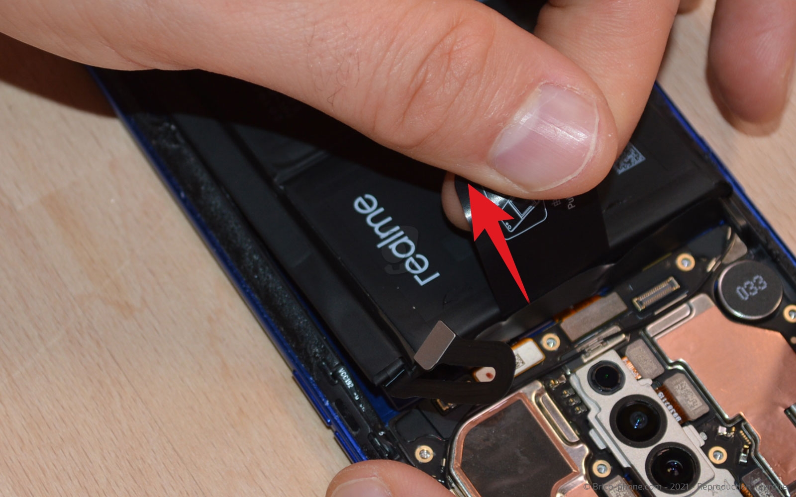 Changement de batterie  sur Realme X2 Pro photo 2