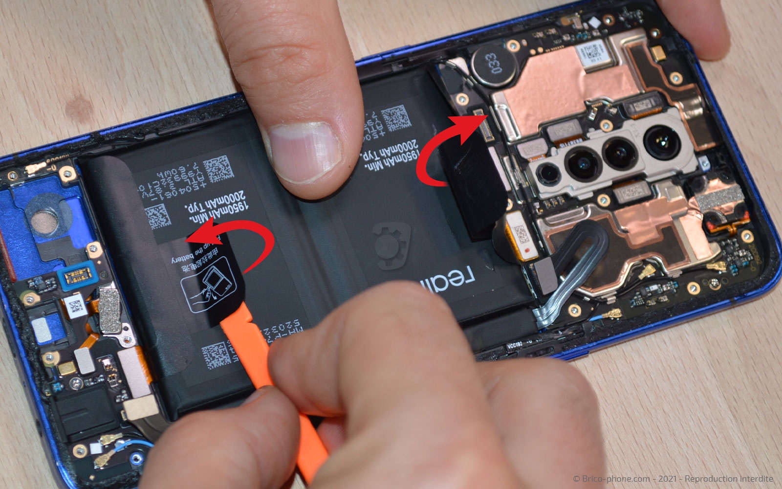 Changement du bloc écran  sur Realme X2 Pro photo 1