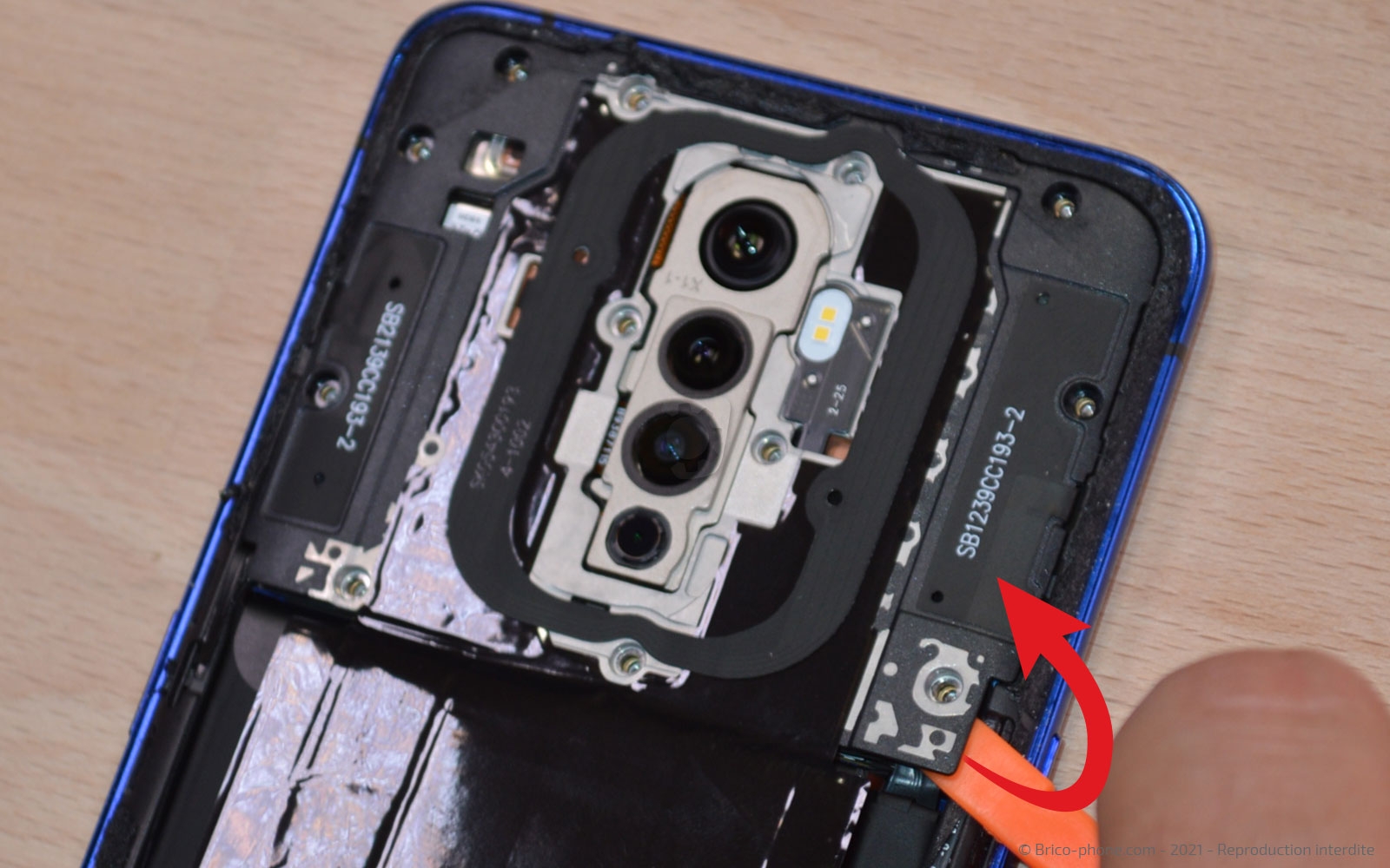 Changement du bloc écran  sur Realme X2 Pro photo 2