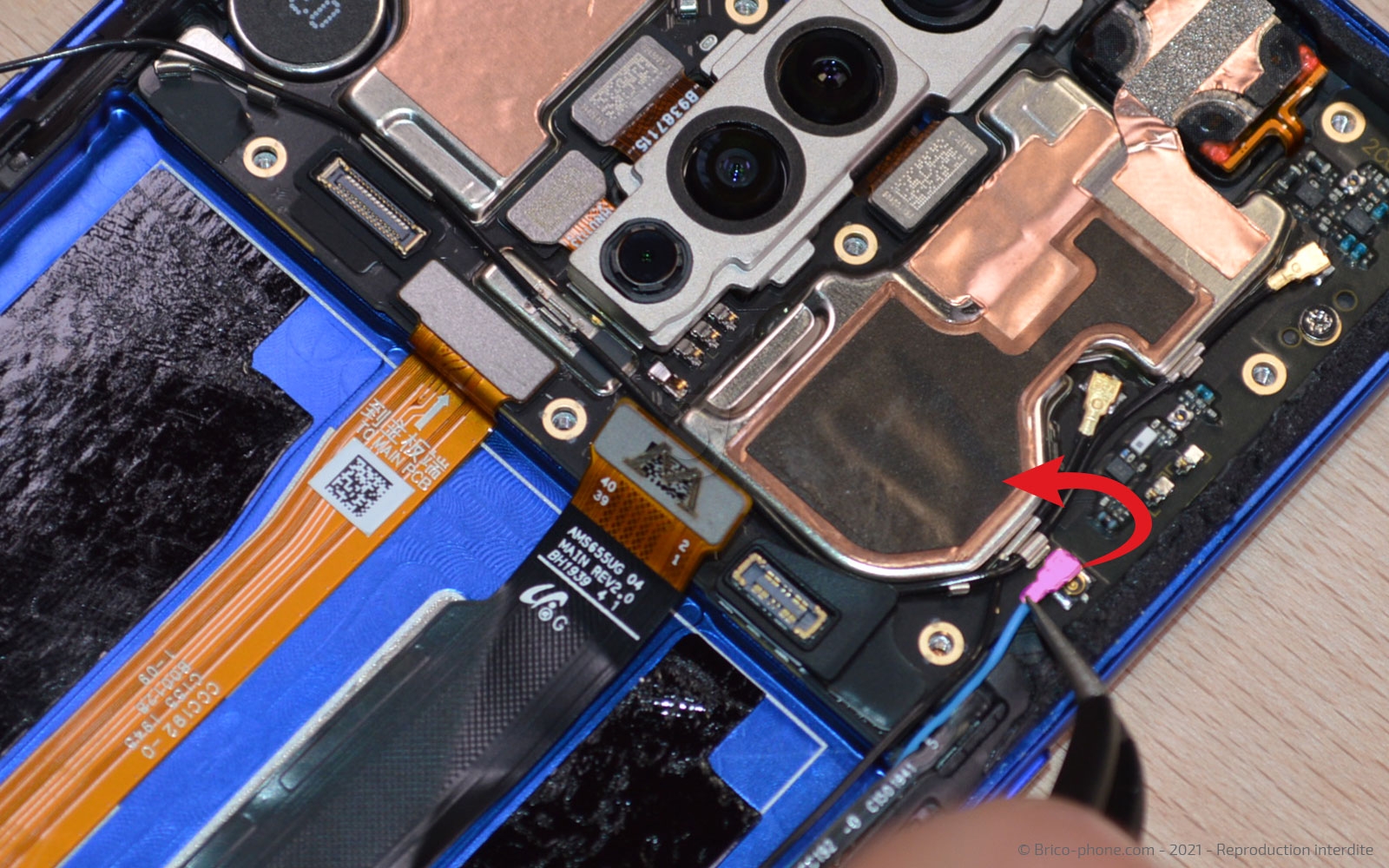 Changement du bloc écran  sur Realme X2 Pro photo 1