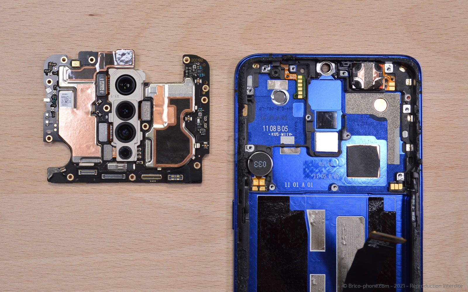 Changement du bloc écran  sur Realme X2 Pro photo 4