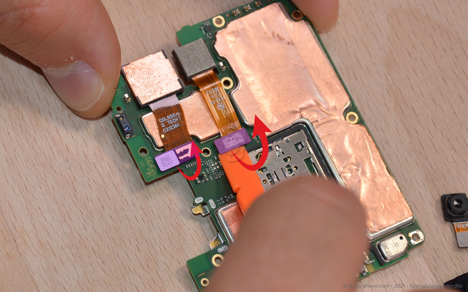 Démontage complet sur Galaxy A22 (5G) photo 2