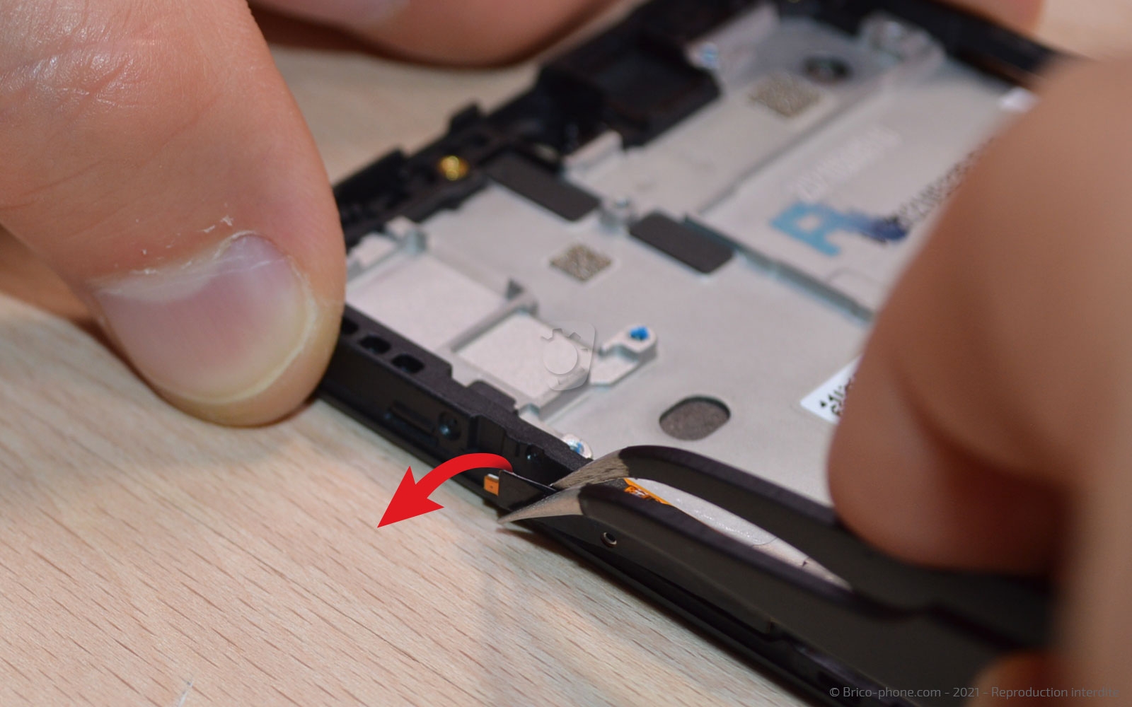 Démontage complet sur Galaxy A22 (5G) photo 2