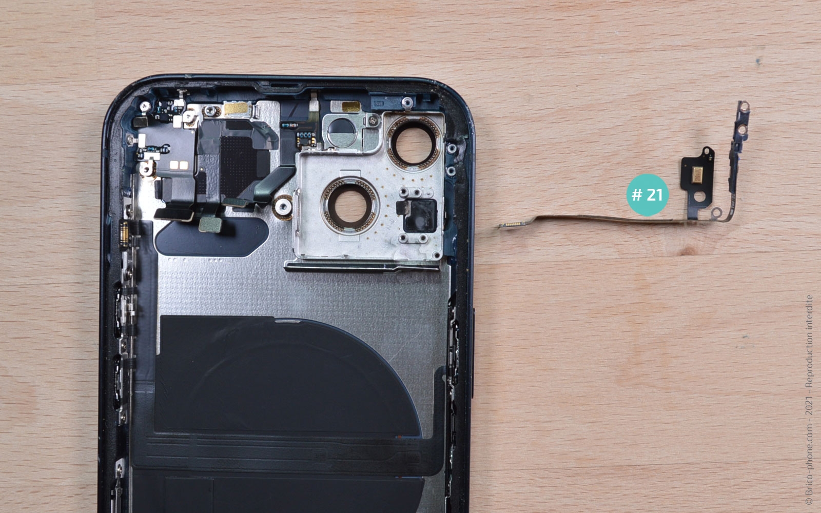 Guide de réparation sur iPhone 13 photo 4