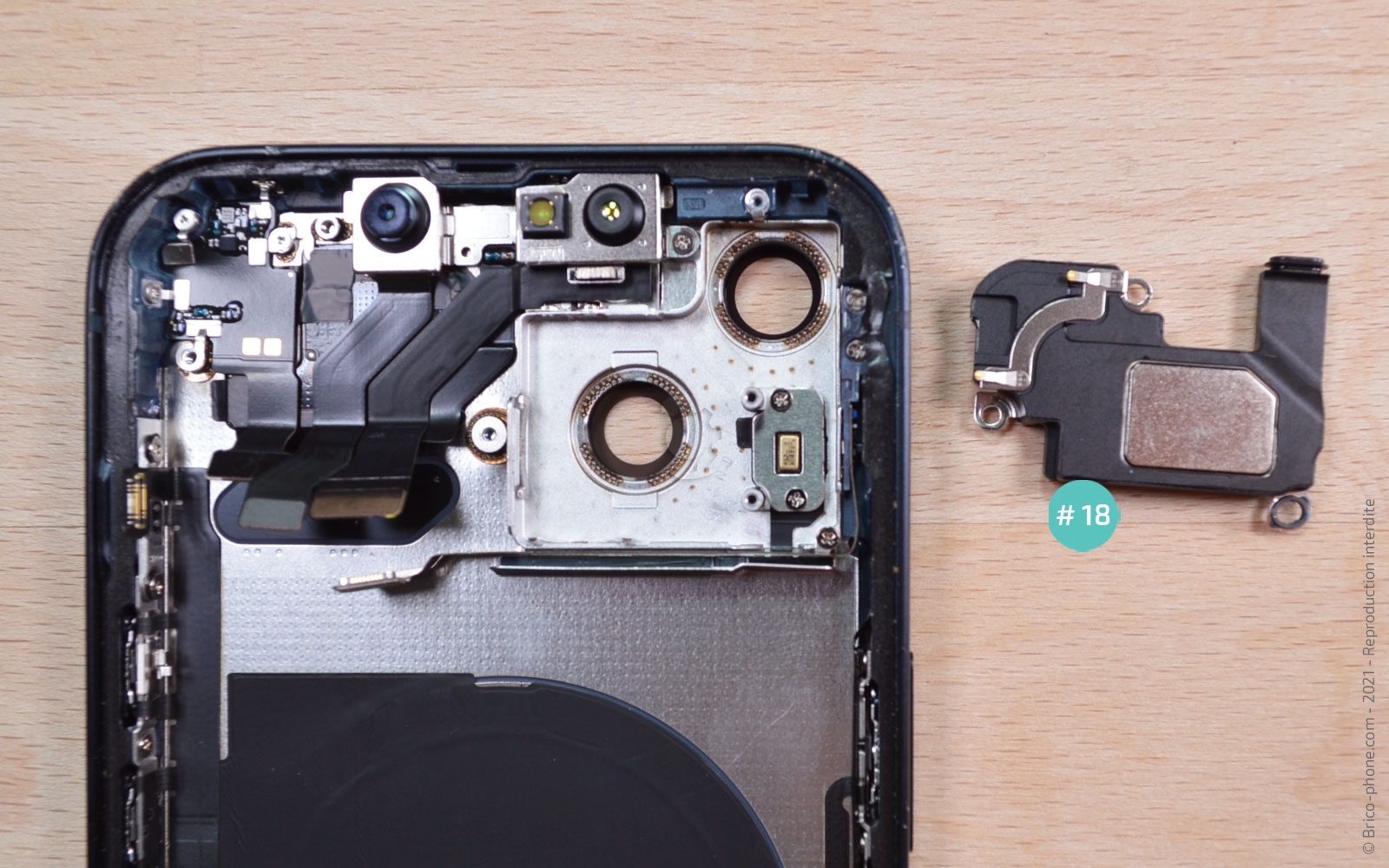 Guide de réparation sur iPhone 13 photo 4