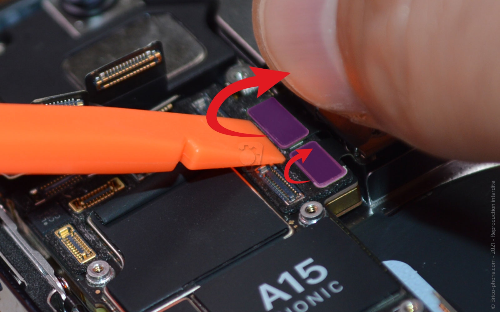 Guide de réparation sur iPhone 13 Pro photo 4