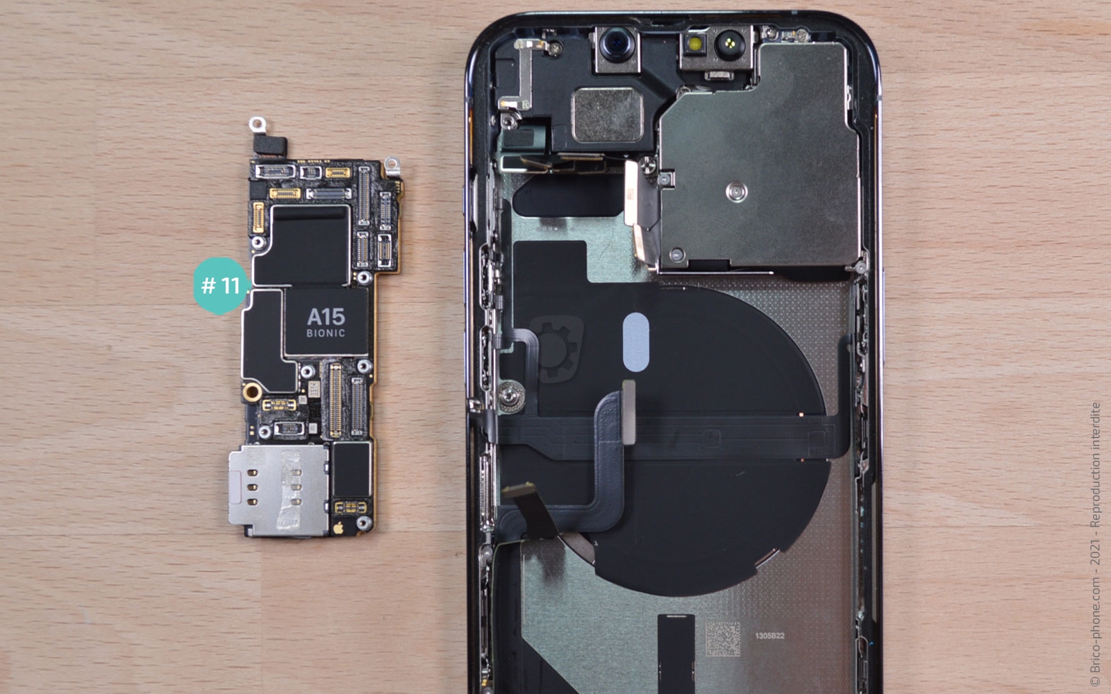 Guide de réparation sur iPhone 13 Pro photo 3