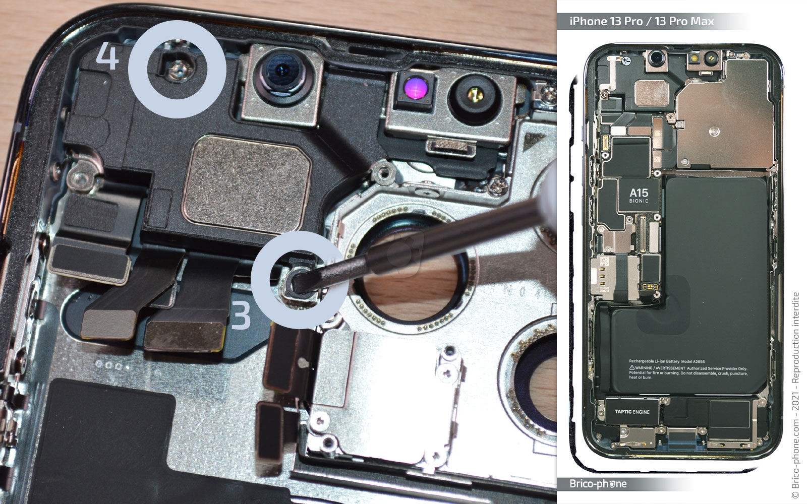 Guide de réparation sur iPhone 13 Pro photo 1