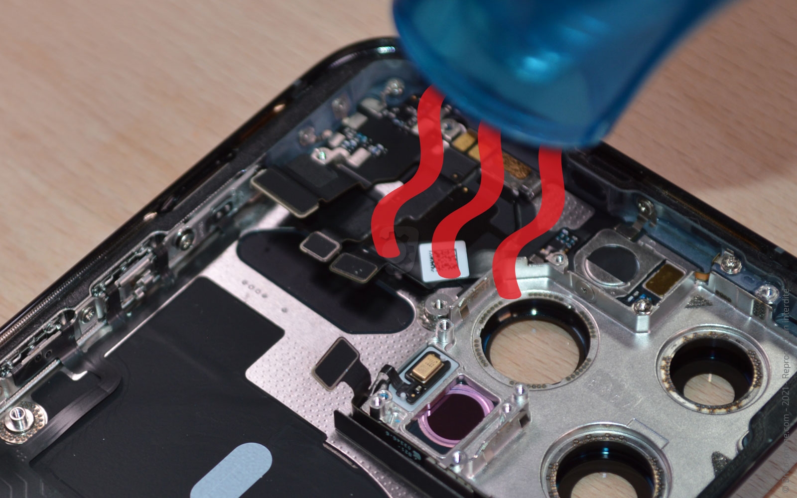 Guide de réparation sur iPhone 13 Pro photo 3