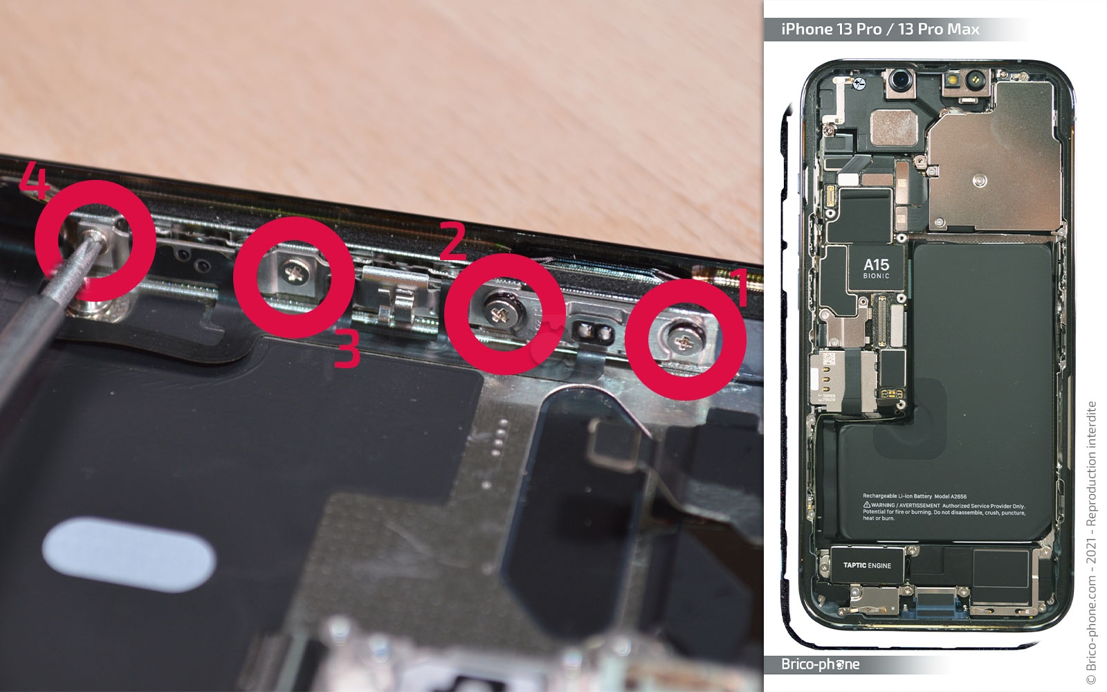 Guide de réparation sur iPhone 13 Pro photo 1